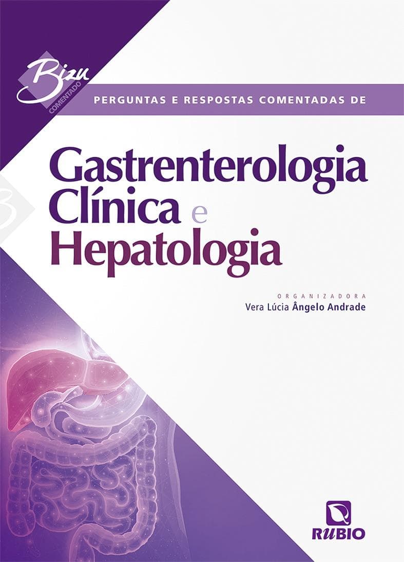 Capa: Perguntas e Respostas Comentadas de Gastrenterologia Clínica e Hepatologia